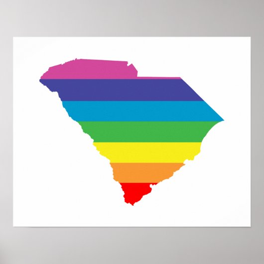 サウスカロライナ虹 ポスター (正面)