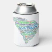 サウスカロライナ語クラウド 缶クーラー (缶裏面)