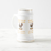 サウスカロライナ野生のゲームバードザトルコ ビールジョッキ (正面左)
