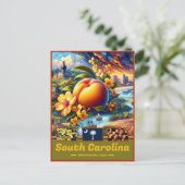 サウスカロライナ魅惑的な景色 ポストカード (スタンド正面)