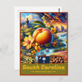 サウスカロライナ魅惑的な景色 ポストカード (正面/裏面)