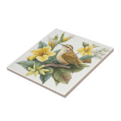 サウスカロライナ黄色ジェサミンカロライナウォレン タイル (側面)