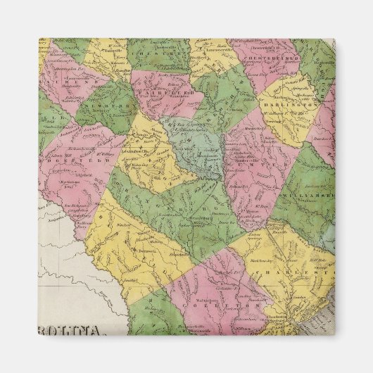 サウスカロライナ6 マグネット (正面)