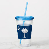 サウスカロライナ アクリルタンブラー (裏面)