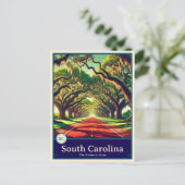 サウスカロライナ | アニメスタイルセルシェードハガキ ポストカード (スタンド正面)
