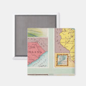 サウスカロライナ、ウィスコンシン、メイン、ミシガン マグネット (正面/裏面)