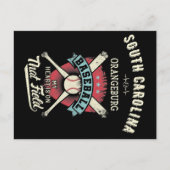 サウスカロライナ・オランジェバーグ野球 ポストカード (正面)