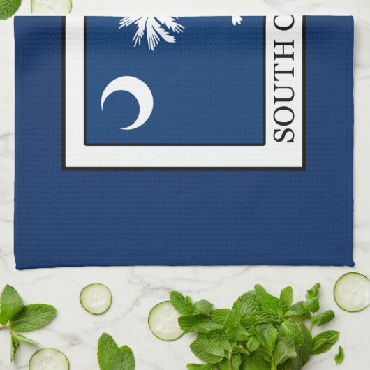 サウスカロライナ キッチンタオル (折り畳み)