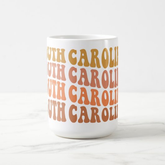 サウスカロライナ コーヒーマグカップ (中央)
