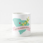 サウスカロライナ コーヒーマグカップ (中央)