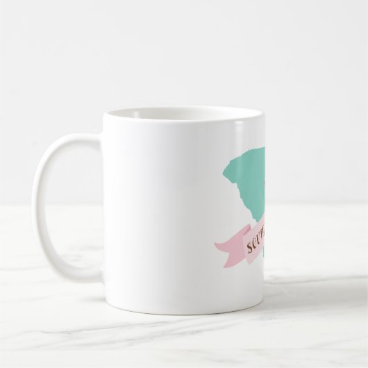 サウスカロライナ コーヒーマグカップ (左)