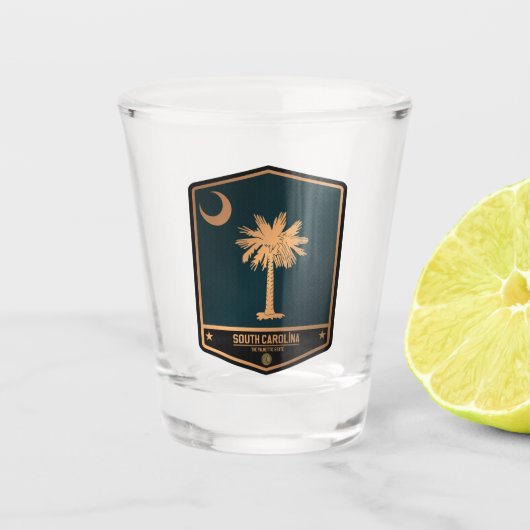 サウスカロライナ ショットグラス (正面)