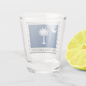 サウスカロライナ ショットグラス (裏面)