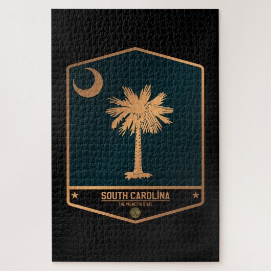 サウスカロライナ ジグソーパズル (縦)