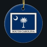 サウスカロライナ セラミックオーナメント<br><div class="desc">サウスカロライナ</div>