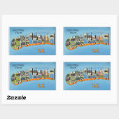 サウスカロライナ、チャールストンのシールのシート 長方形シール (シート)