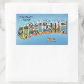 サウスカロライナ、チャールストンのシールのシート 長方形シール (バッグ)