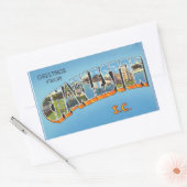 サウスカロライナ、チャールストンのシールのシート 長方形シール (封筒)