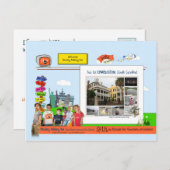 サウスカロライナ，チャールストン ポストカード (正面/裏面)