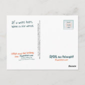 サウスカロライナ，チャールストン ポストカード (裏面)