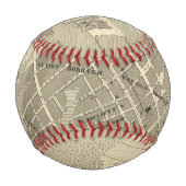 サウスカロライナ，チャールストン 野球ボール (裏面)