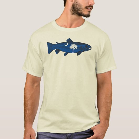 サウスカロライナ ニジマス Tシャツ (正面)