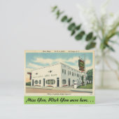 サウスカロライナ、ホテルパームズセントジョージ ポストカード (スタンド正面)