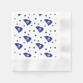 サウスカロライナ 縁ありカクテルナプキン