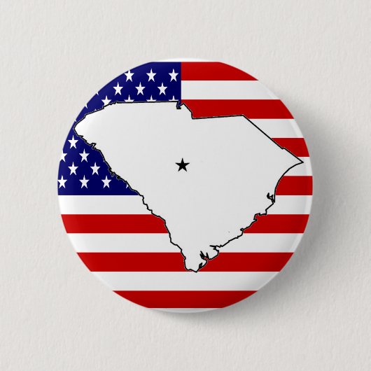 サウスカロライナ 缶バッジ (正面)