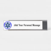 サウスカロライナEMSスターオブライフ デスクネームプレート (正面)