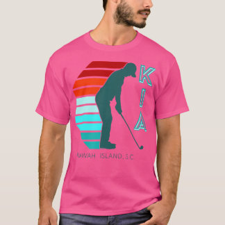 サウスカロライナGolfing Proビーチキワアイランドゴール Tシャツ