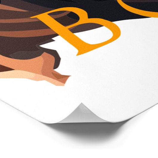 サウスカロリーナテリトリードッグザボイキンスパニエル犬 ポスター (角)