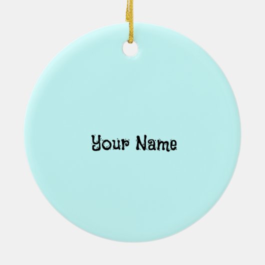 サウスカロリーナライトハウスオーナメント セラミックオーナメント (裏面)