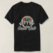 サウスゲート市 Tシャツ (デザイン正面)