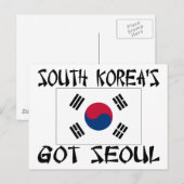 サウスコリアスソウ得ル ポストカード (正面/裏面)