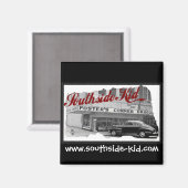 サウスサイドキッドスクエアカーマグネット マグネット (正面/裏面)