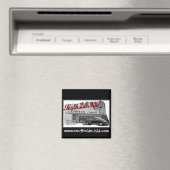 サウスサイドキッドスクエアカーマグネット マグネット (インサイチュ (食洗機))