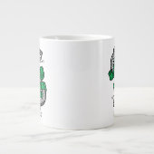 サウスサイドサーペントの図 ジャンボコーヒーマグカップ (正面)