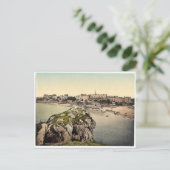 サウスサンズ、テンビー、ウェールズのレアフォトクロム ポストカード (スタンド正面)