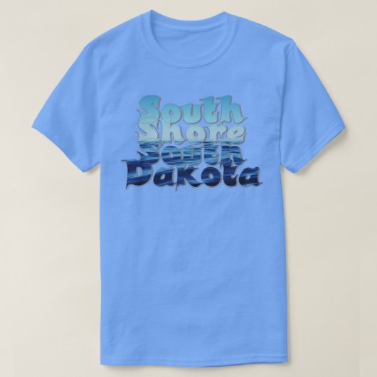 サウスショアサウスダコタ Tシャツ (デザイン正面)