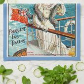 サウスシーとポーツマス キッチンタオル (折り畳み)