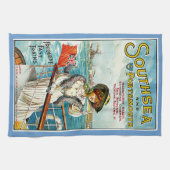 サウスシーとポーツマス キッチンタオル (横)