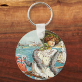 サウスシーとポーツマス キーホルダー (正面)