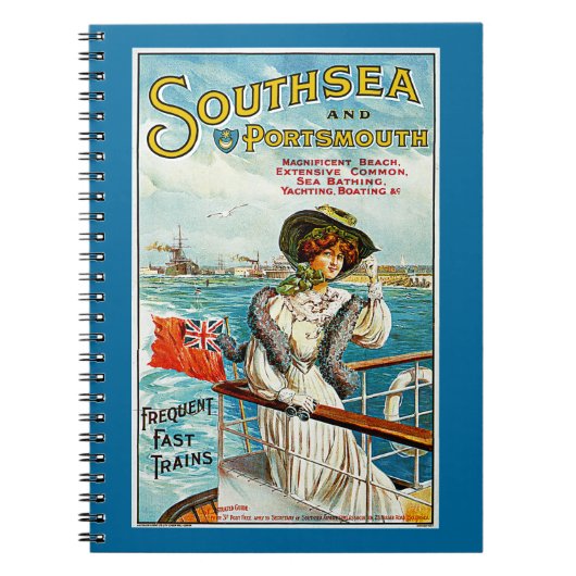 サウスシーとポーツマス ノートブック (正面)