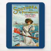 サウスシーとポーツマス マウスパッド (正面)