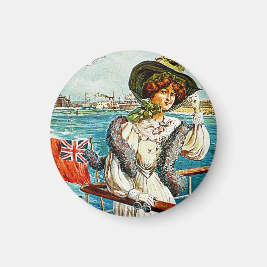 サウスシーとポーツマス マグネット (正面)