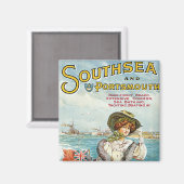 サウスシーとポーツマス マグネット (正面/裏面)