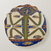 サウスシーズサモア ラウンドクッション (裏面)