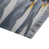 サウスジョージア島 キングペンギン カッティングボード (角)