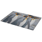 サウスジョージア島 キングペンギン カッティングボード (角)
